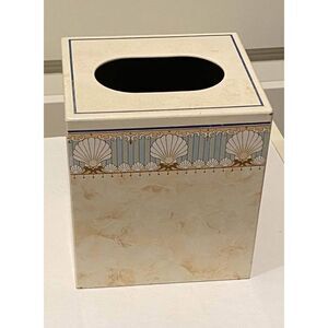 Vintage André Richard St. Tropez Tissue Box Cover – Decorative Bathroom Decor